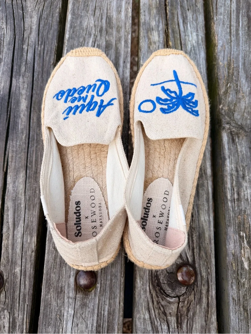 Soludos beige canvas